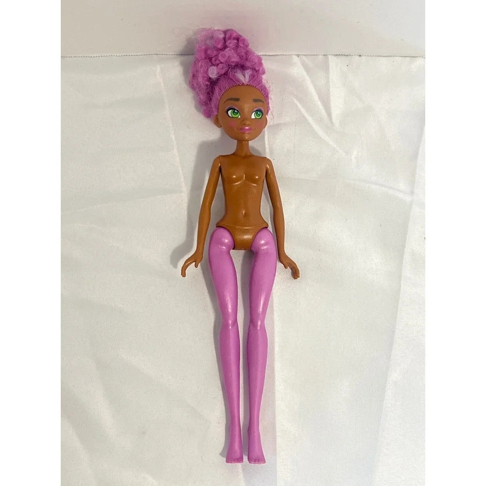MGA Wild Childz Doll Purple Hair Molded‎ Leggings Articulated Fashion Doll